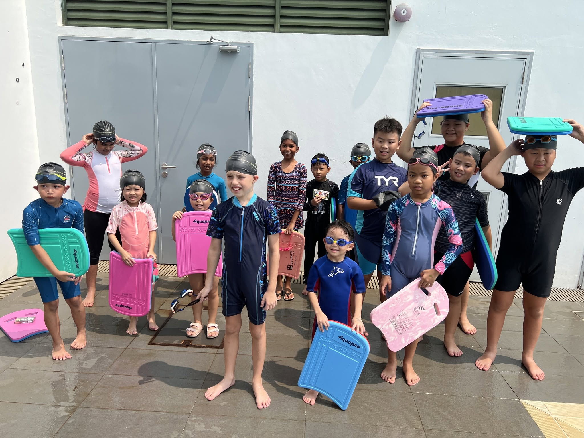 A fun SwimSafer Academy lesson